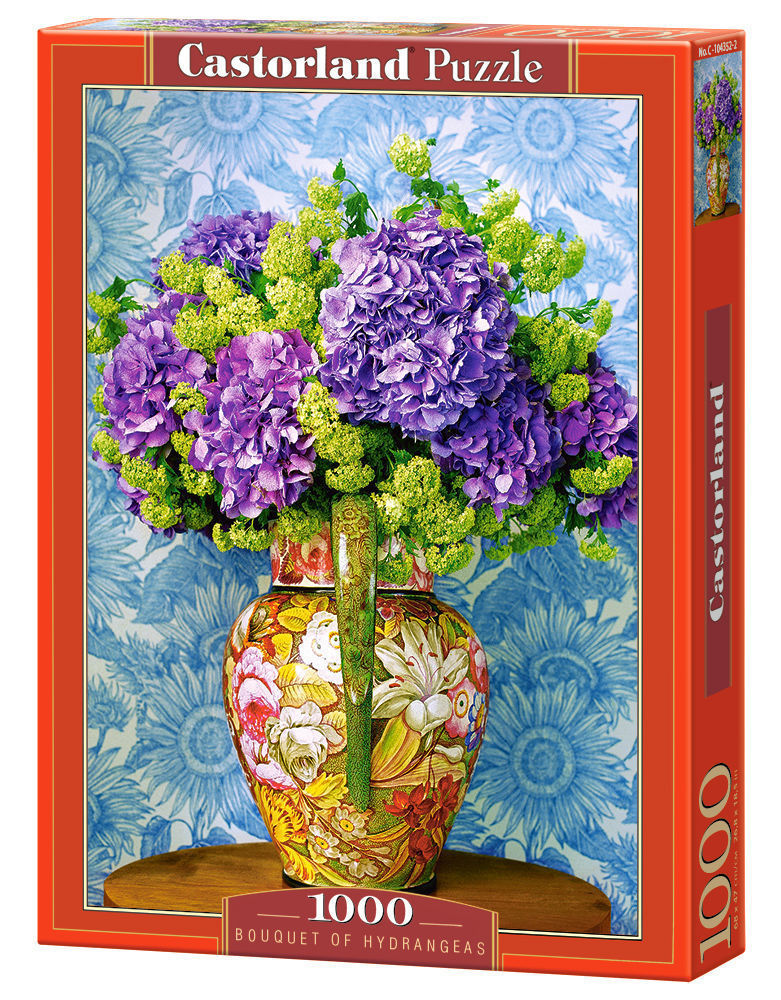 Bouquet of Hydrangeas, Puzzle 1000 Teile