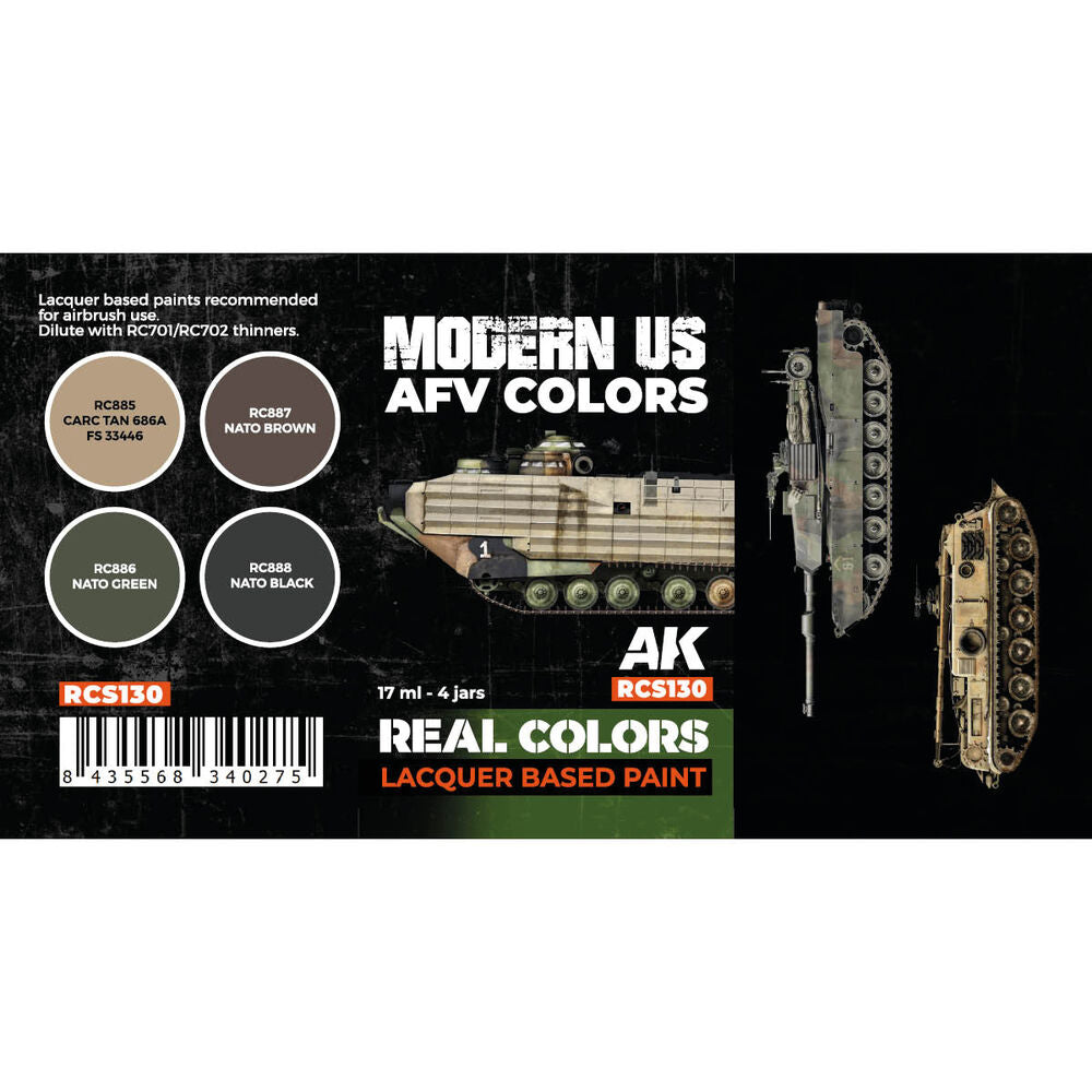 Modern US AFV Colors SET