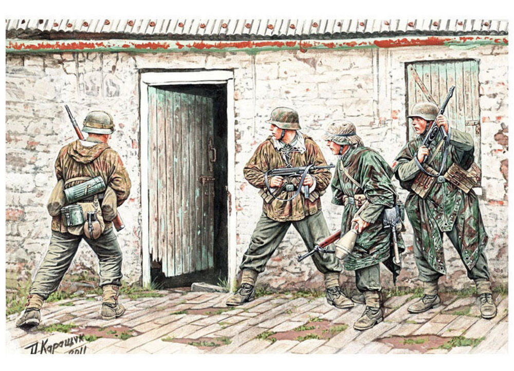 German Infantry, Western Europe, 1944-45