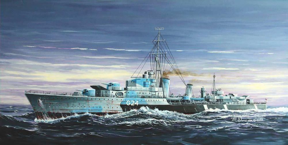 Tribal-class destroyer HMCS Huron (G24) 1944