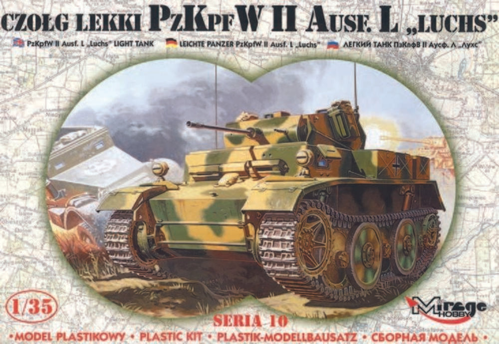 PzKpfw II Ausf. L ''Luchs'' mit Foto��tzteilen