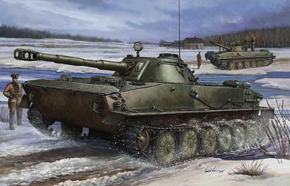 PT-76 Light Amphibious Tank