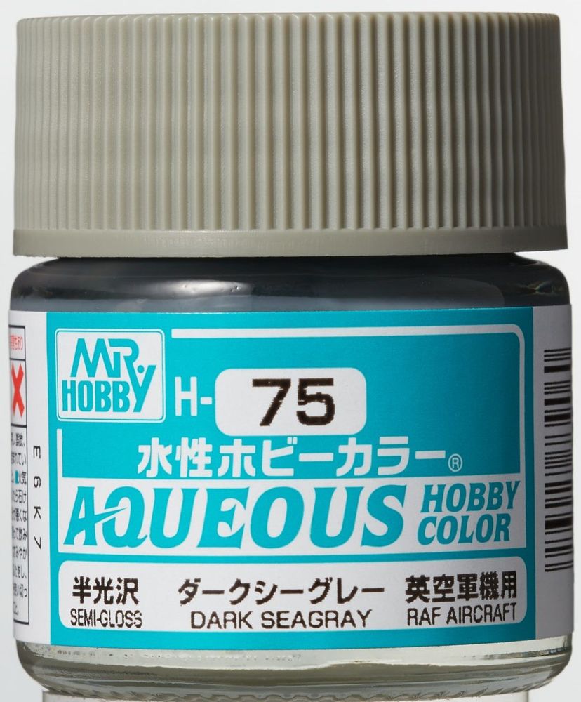 Mr Hobby -Gunze Aqueous Hobby Colors (10 ml) Dark Seagray