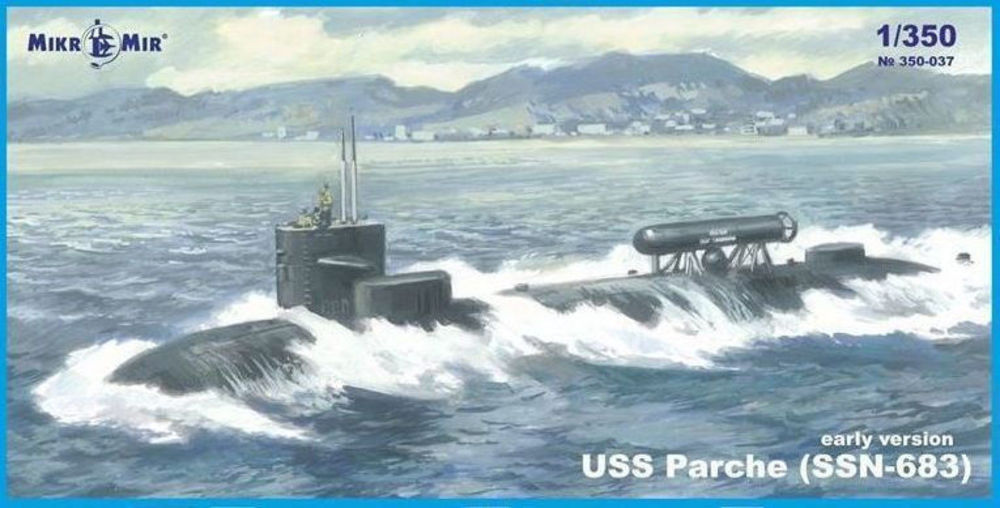 SSN-683 Parche (early version) submarine