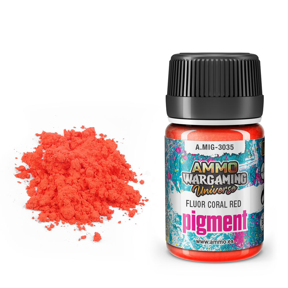 Pigment Fluor Coral Red