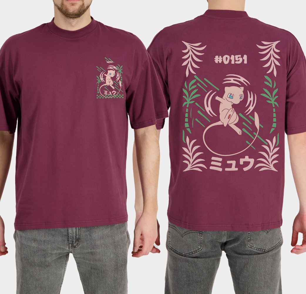 POKEMON - Mew - Men T-Shirt Loose Fit (M)