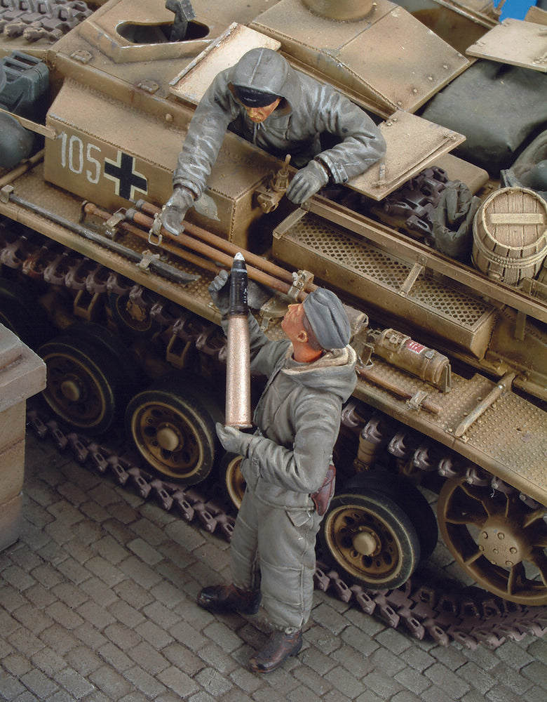 Stug III Crew German - WWII (Russia ' 43) 1+1/2 fig.