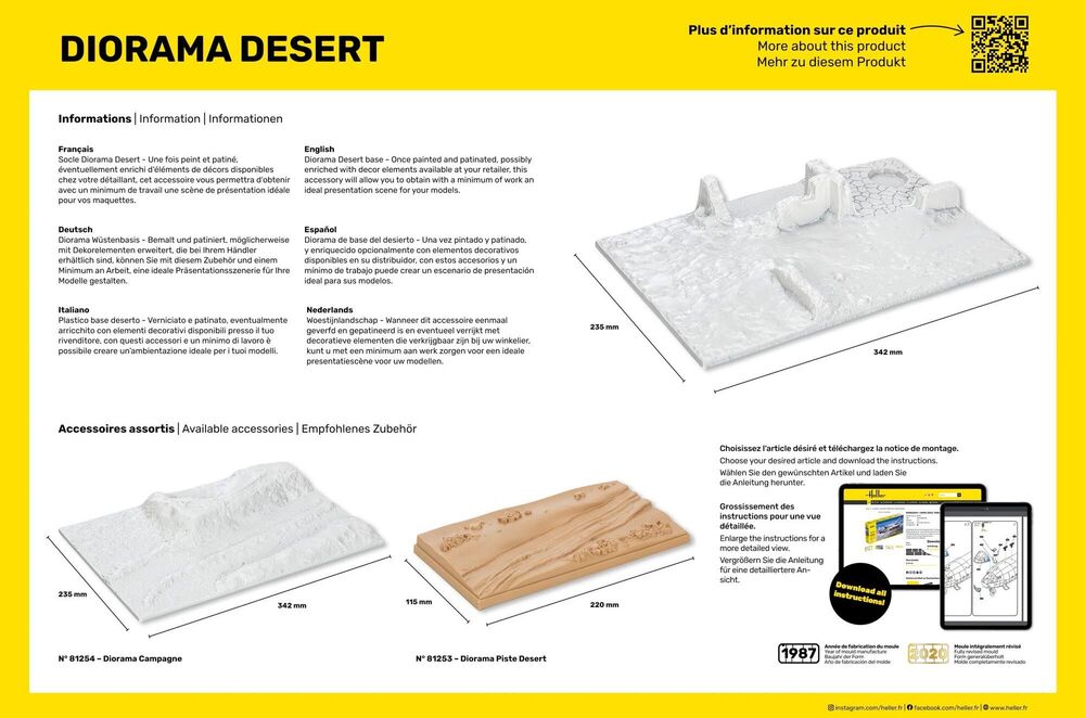 Socle Diorama Desert