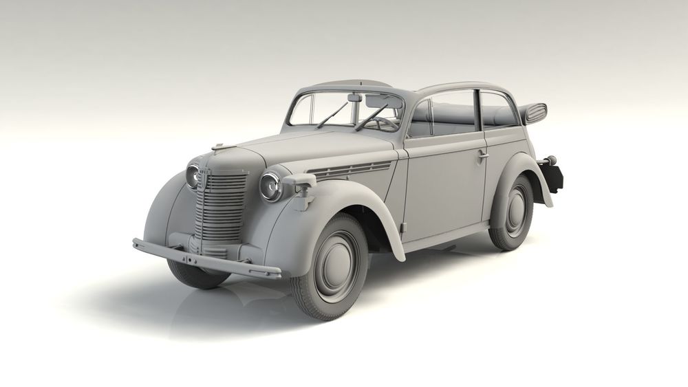 Kadett K38 Cabriolimousine,WWII German Staff Car