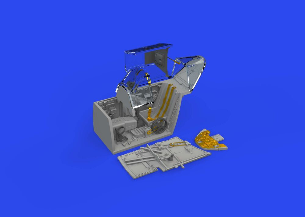 Bf 109F cockpit PRINT 1/48 EDUARD