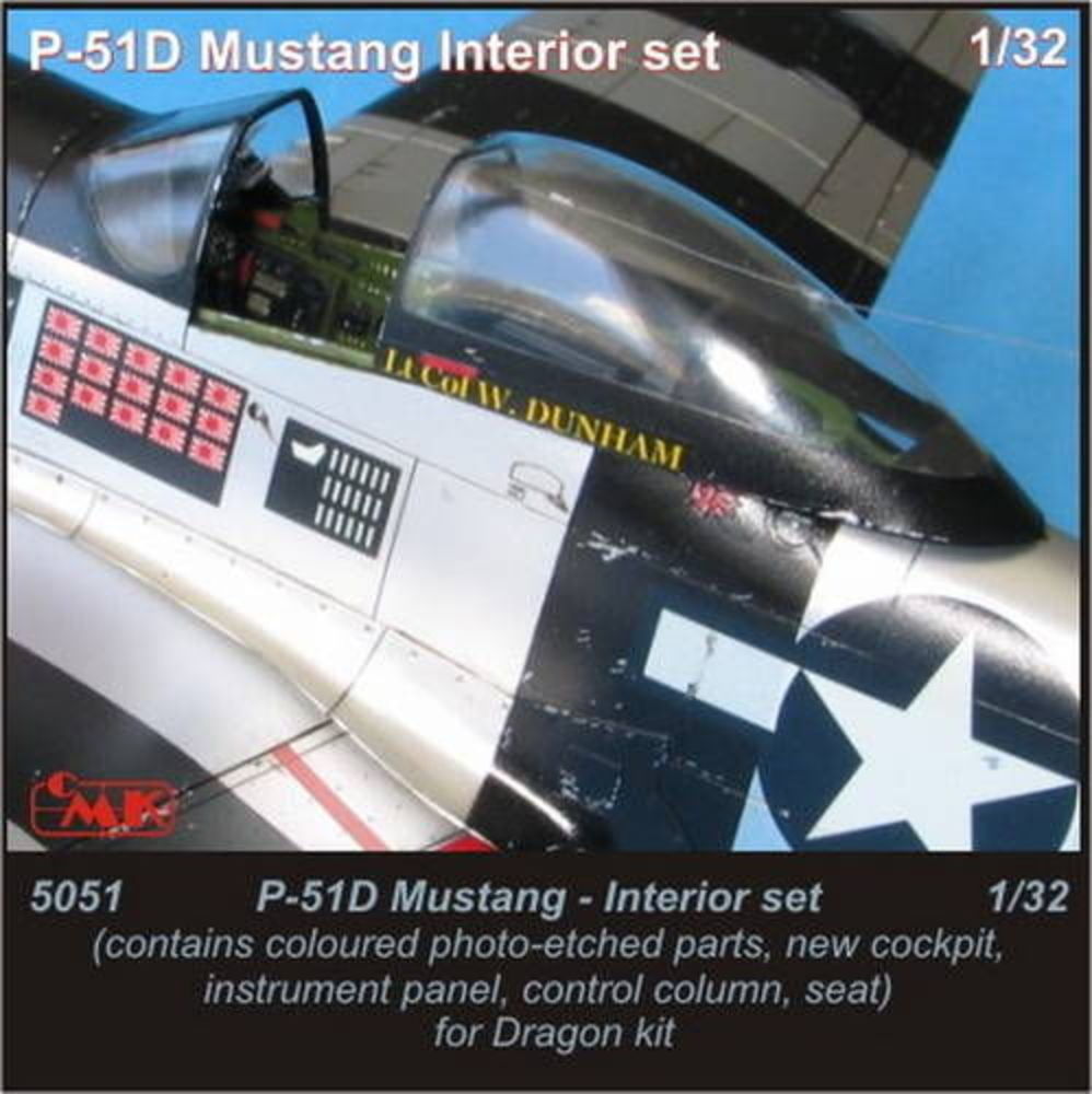 P-51D Mustang interior set for Dragon