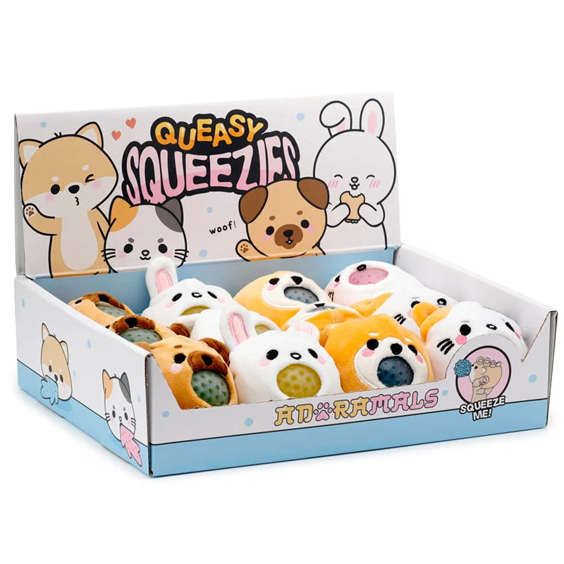KAWAII - Pets - 12 'Queasy Squeezies' Stress Ball