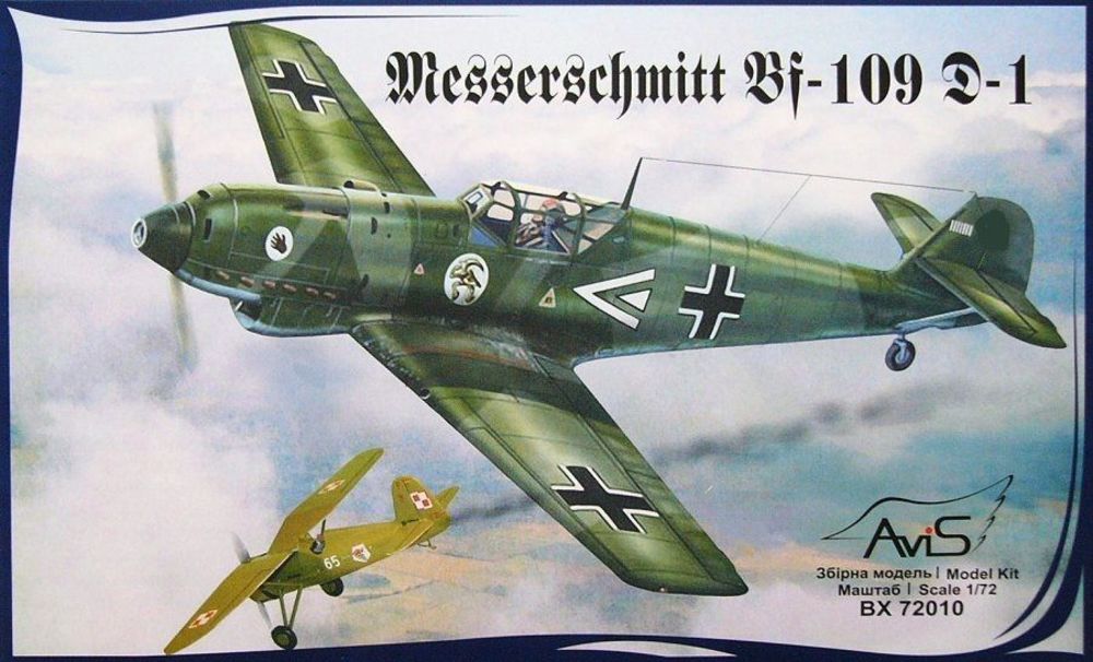 Me Bf-109 D-1 WWII German fighter