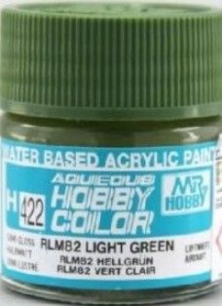 Mr Hobby -Gunze Aqueous Hobby Colors (10 ml) RLM82 Light Green