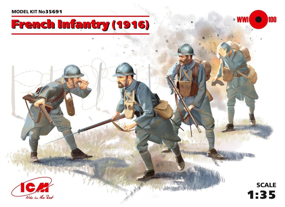 French Infantry 1916