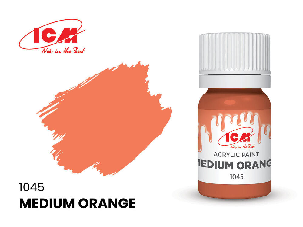 YELLOW Medium Orange bottle 12 ml