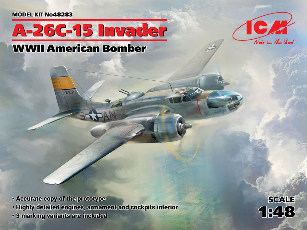 A-26-15 Invader, WWII American Bomber