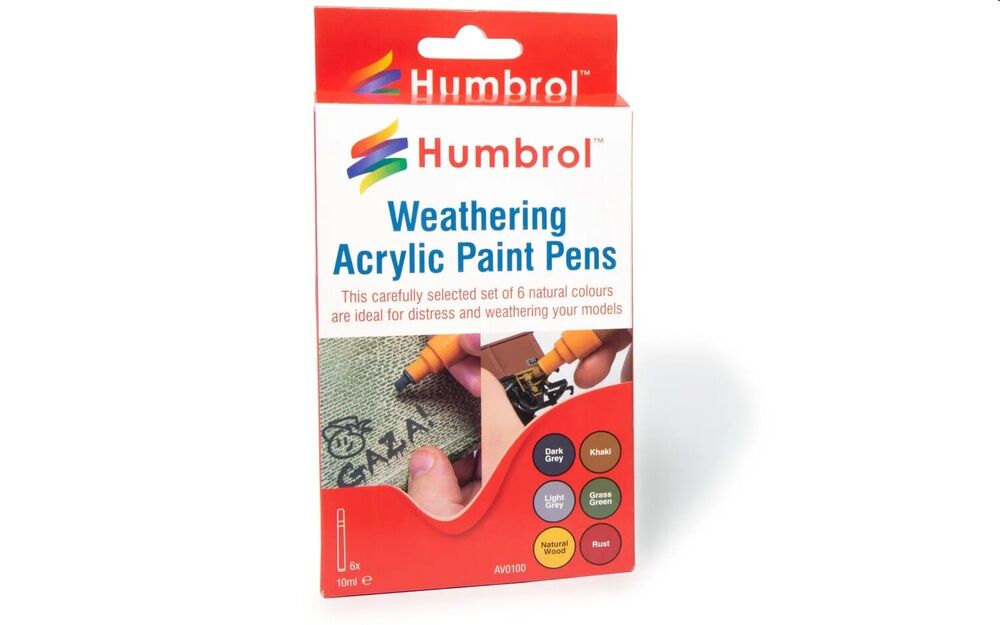 Humbrol weathering pens