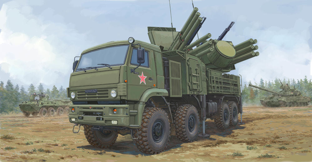 Russian 72V6E4 Combat Vehicle of 96K6 Pantsir-S1 ADMGS