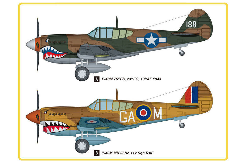 P-40E Kitty Hawk Fighter