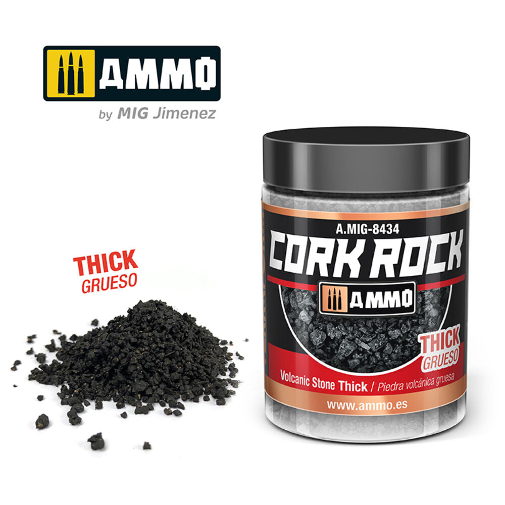 CREATE CORK Volcanic Rock Thick (Jar 100mL)