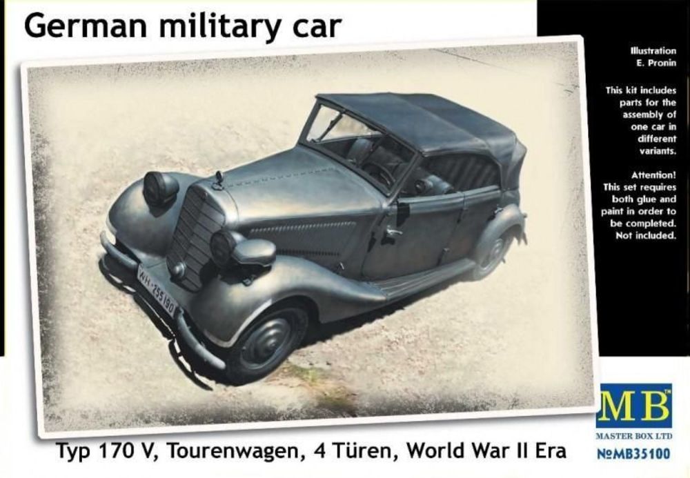 Germ. military car Typ 170V Tourenwagen