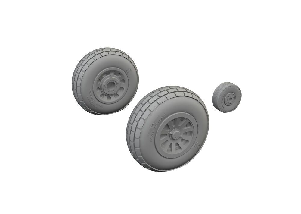 P-51D wheels block tread 1/72