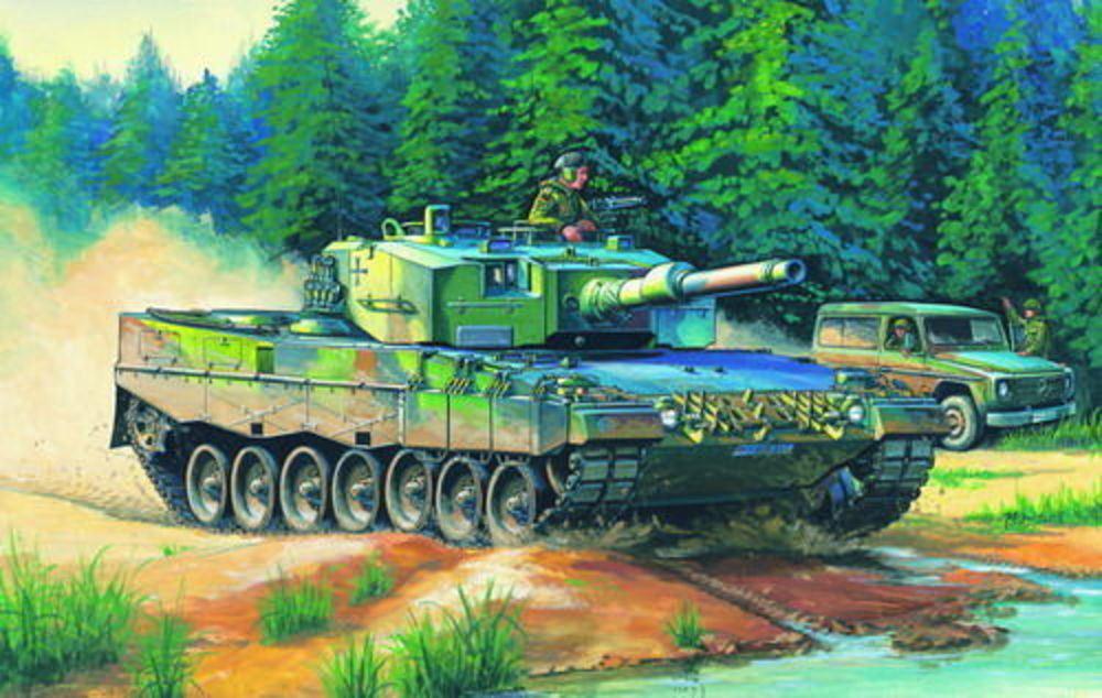 German  Leopard  2  A4  tank