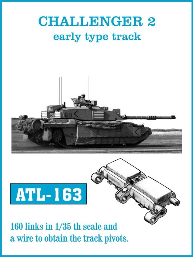 Tracks for CHALLENGER 2 early type track