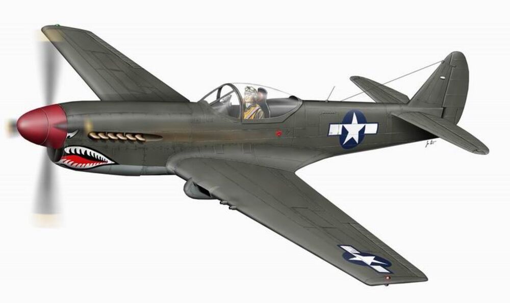 XP 40Q-2 Warhawk, letzte Ausf��hrung