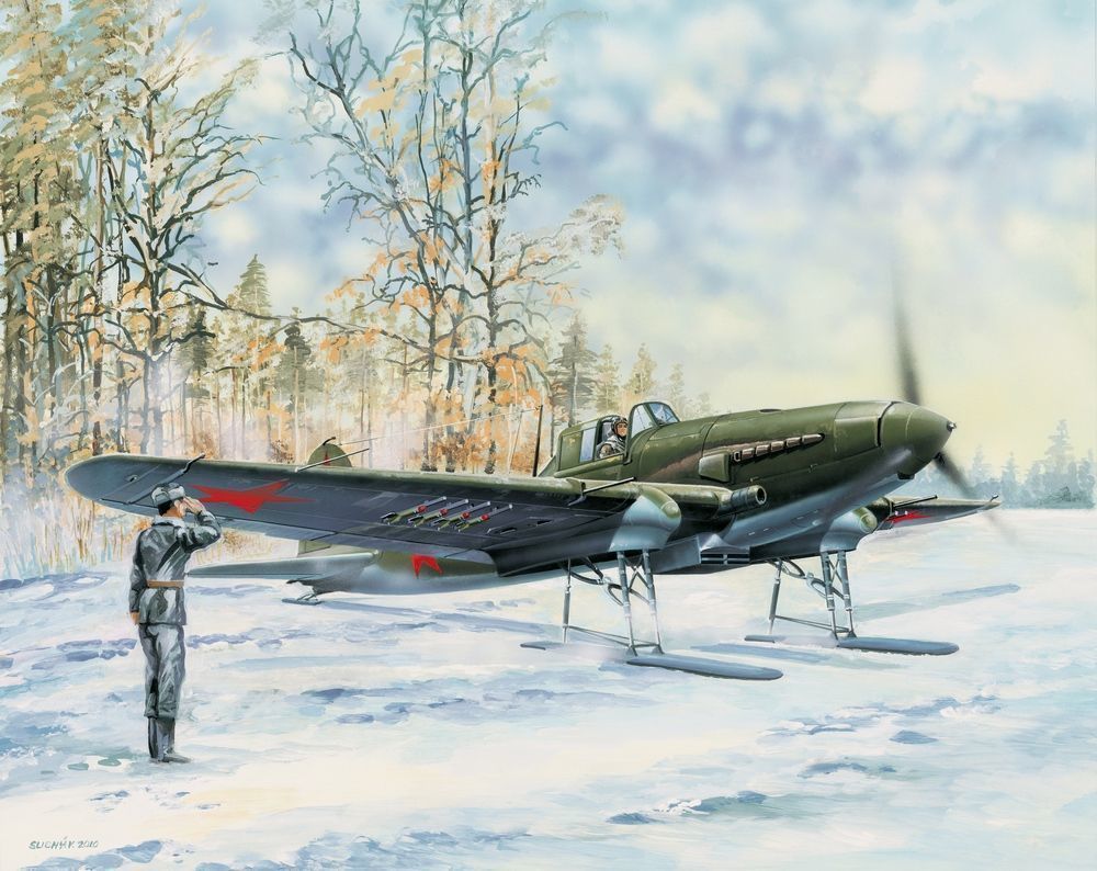 IL-2 Sturmovik on Skis