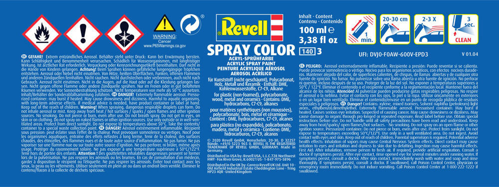 Spray blau, matt