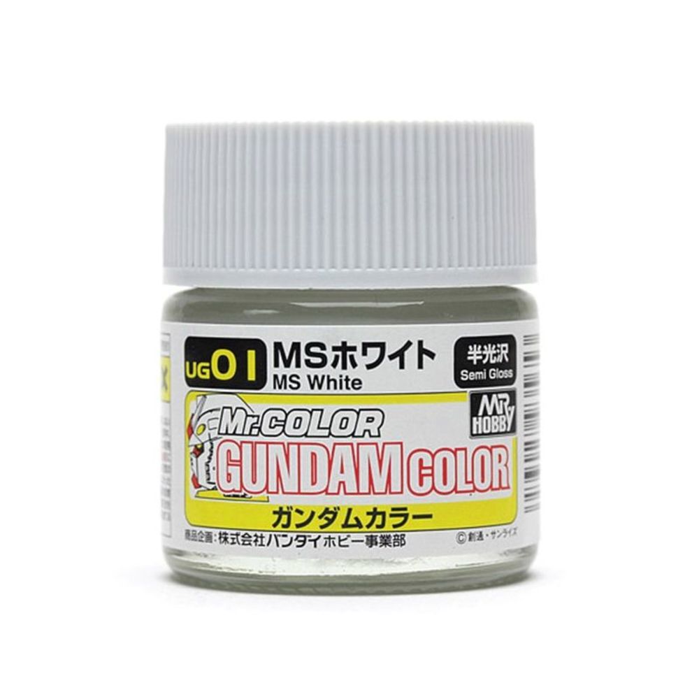 Mr Hobby -Gunze Gundam Color (10ml) MS White