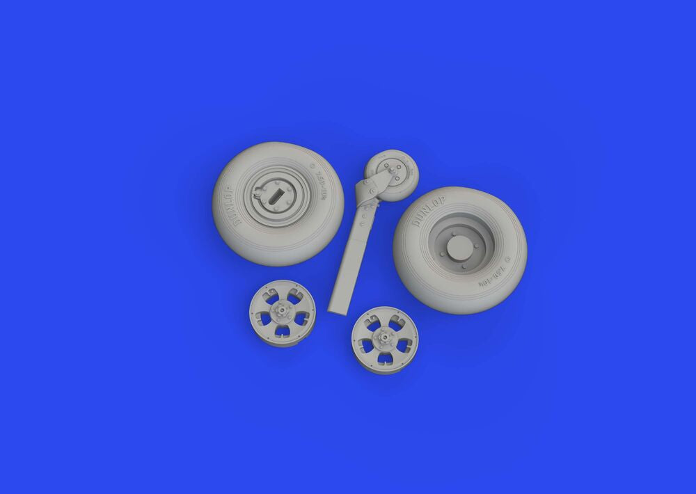 Spitfire Mk.Ia wheels 1/32 KOTARE