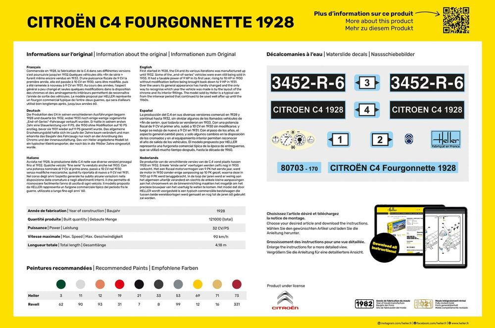 STARTER KIT Citroen C4 Fourgonnette 1928