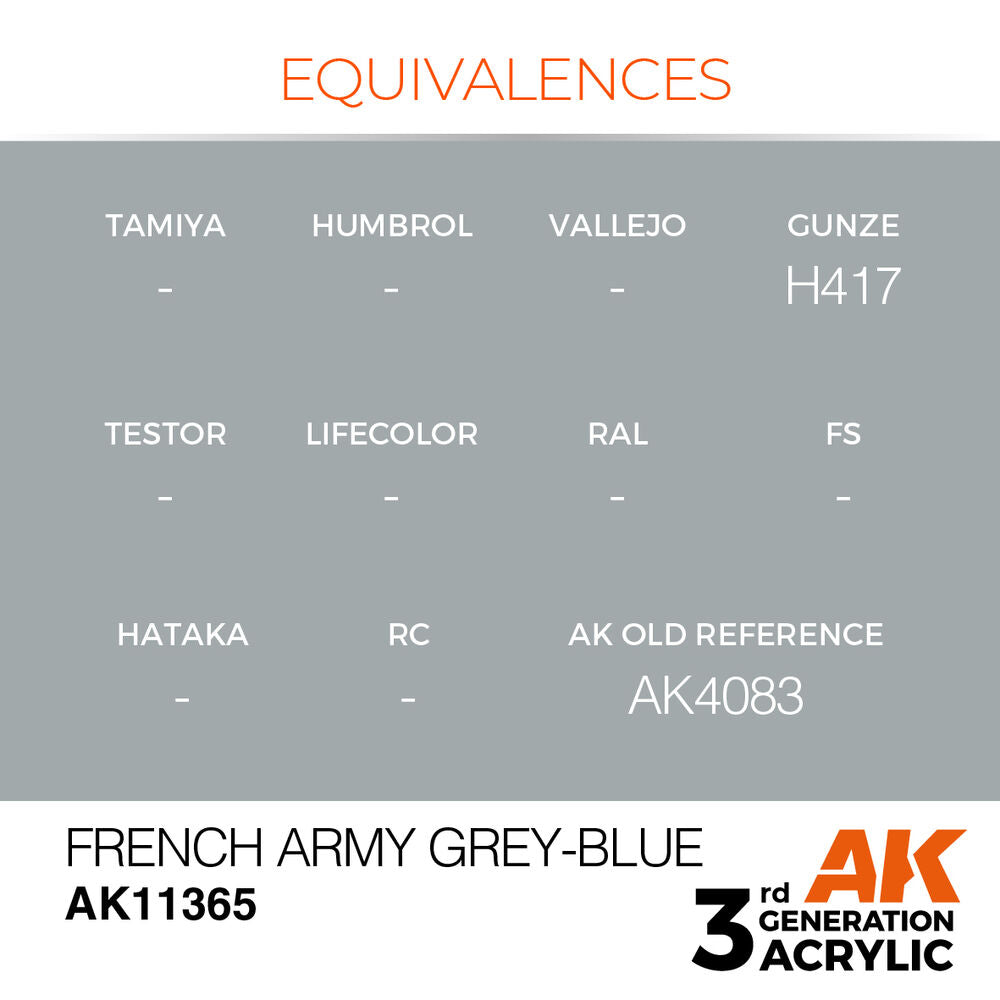 French Army Grey-Blue