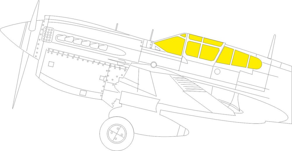 P-40M TFace 1/32 for TRUMPETER