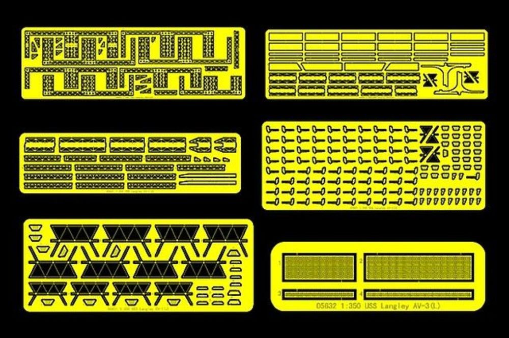 USS Langley AV-3 upgrade sets