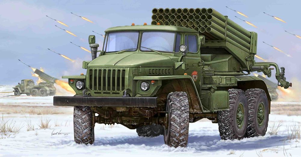 Russian BM-21 Hail MRL-Early