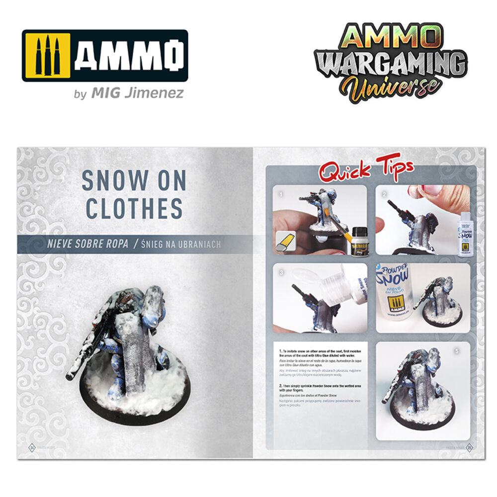 AMMO WARGAMING UNIVERSE Book 05 - Frozen Moors (English, Castellano, Polski)