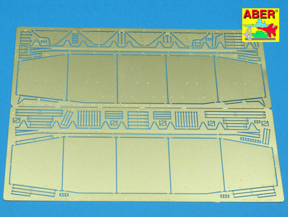 Side skirts for PzKpfw IV (H,J) Brummbar