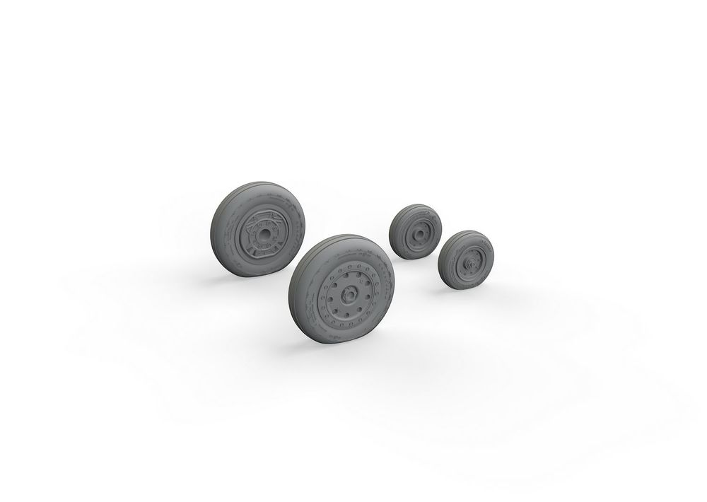 F-4B wheels for TAMIYA