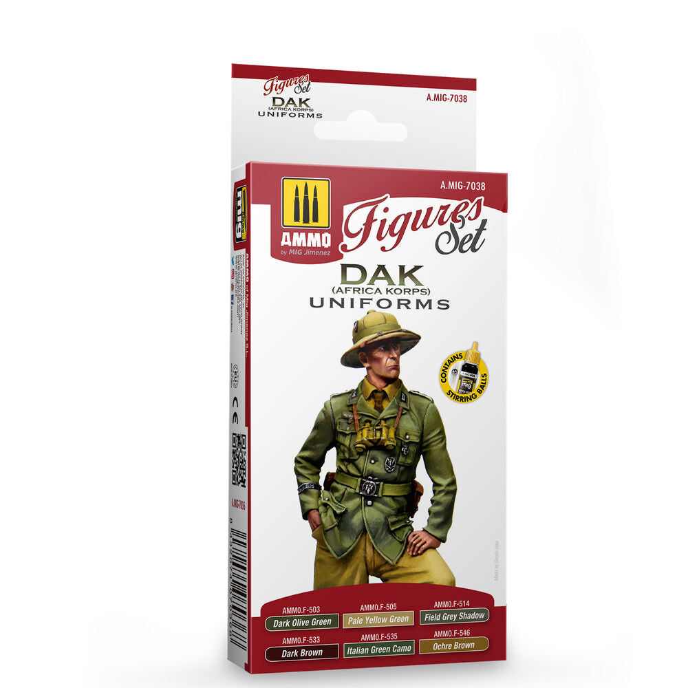 DAK Uniforms (Africa Korps) Figures Set