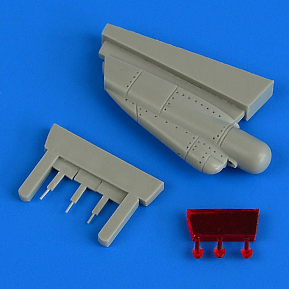 F-14A/B Tomcat chin pod with ECM antenna for Tamiya