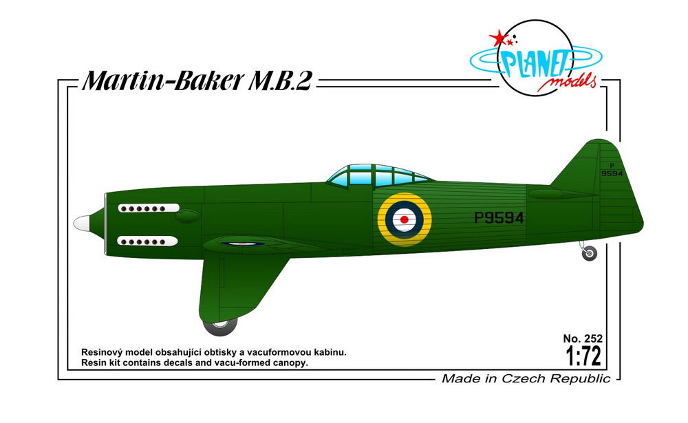 Martin-baker MB-2 British Fighter Protot