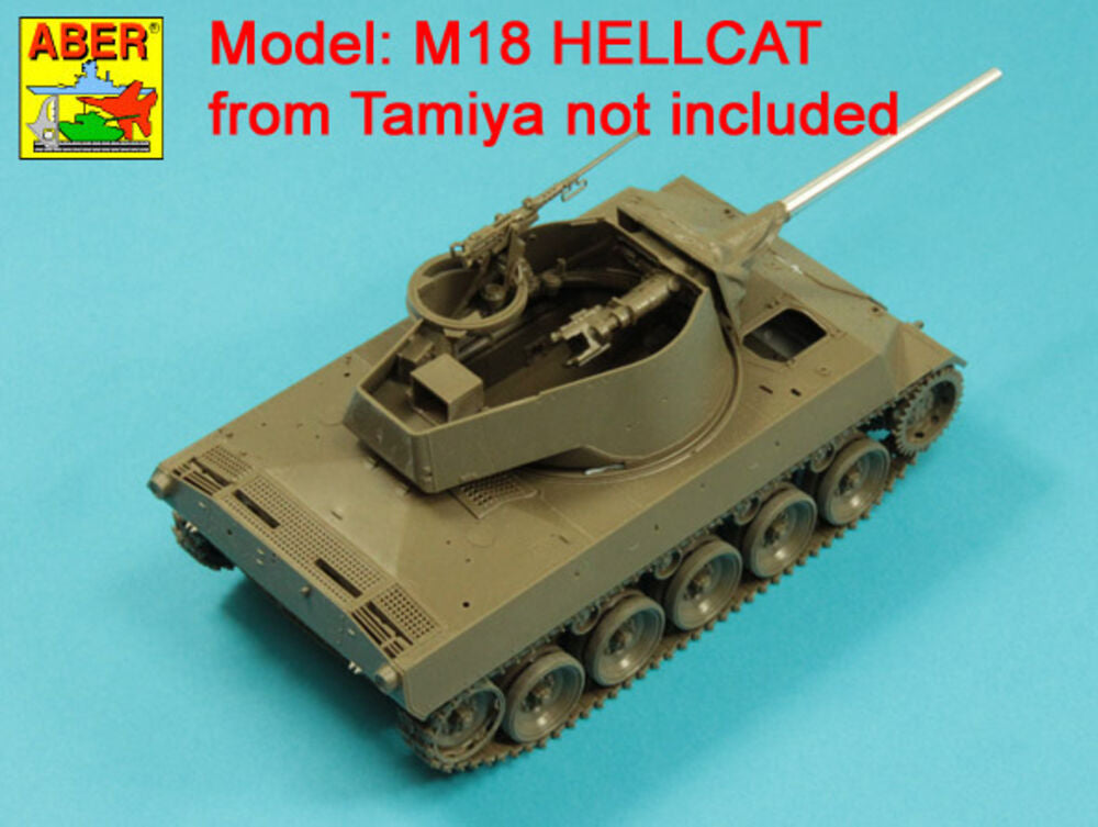 76mm M1A1 Barrel for M18 Helcat U.S. Tank Destroyer