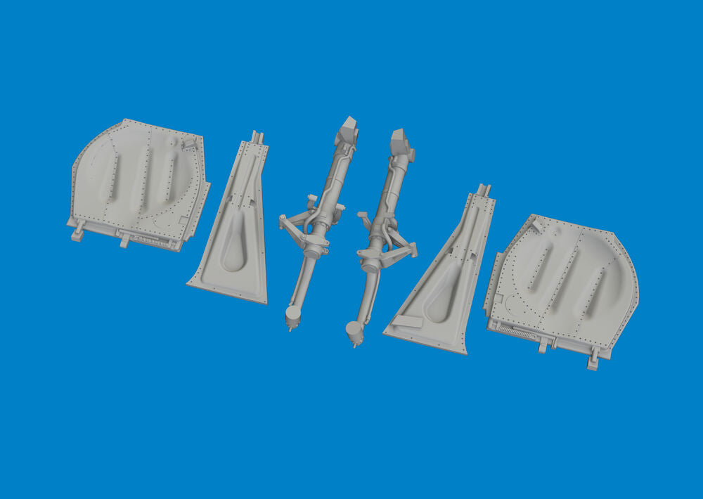 P-51D undercarriage legs PRINT  EDUARD