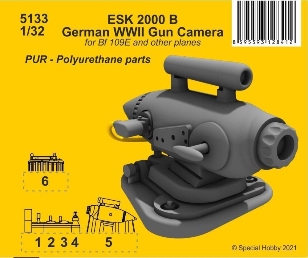 ESK 2000 B German WWII Gun Camera