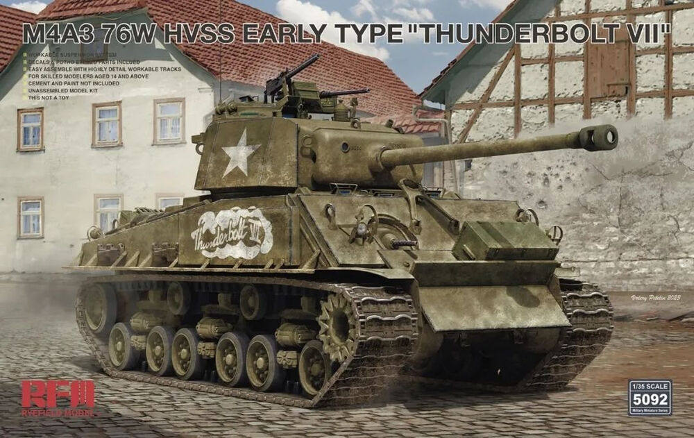 M4A3 HVSS Early Type Thunderbolt VII