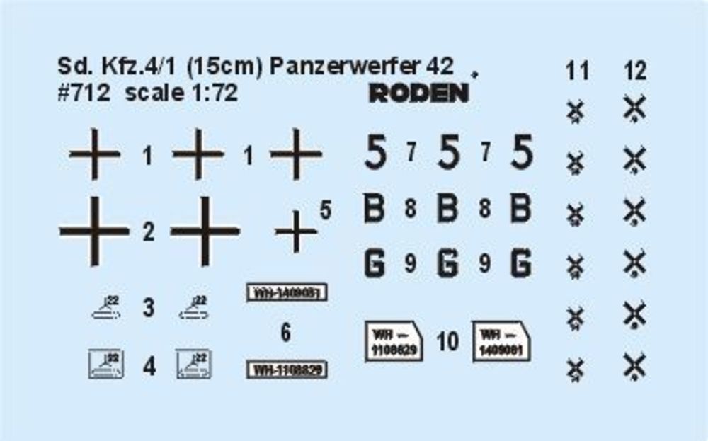 Sd.Kfz. 4/1 Panzerwerfer 42 (early)